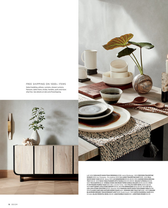 CB2 July Catalog 2020 Page 1011