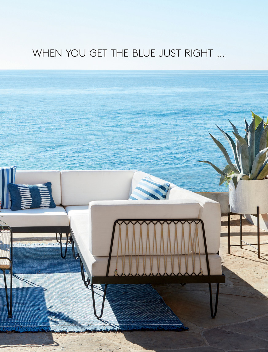 small three piece sectionals on Cb2 2021 Outdoor Lookbook Rossi 3 Piece Sectional Sofa With Metal Frame