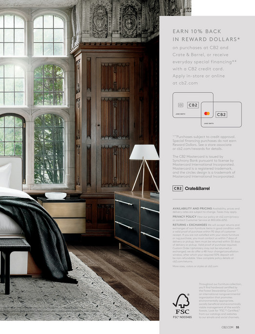 CB2 September Catalog 2021 Page 5455