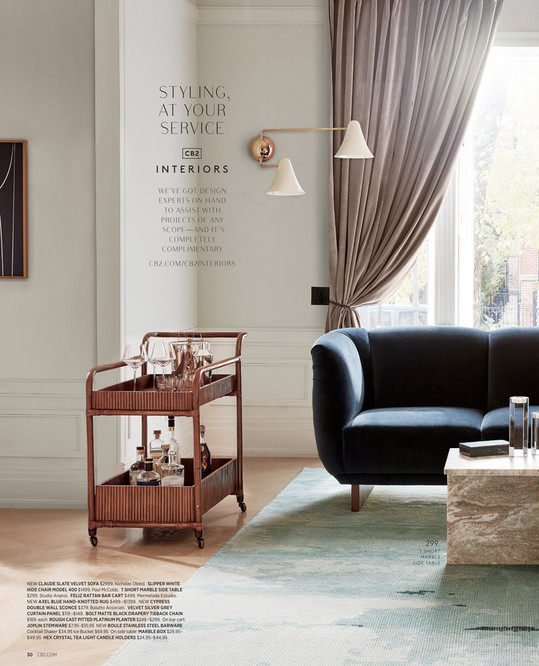 Feliz Rattan Bar Cart