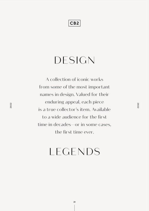 CB2 CB2 Design Trade Fall 2022 Lookbook Page 20