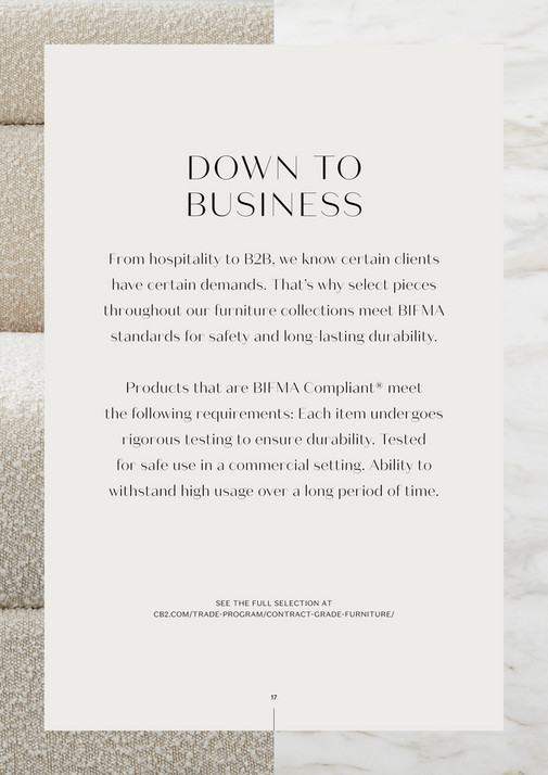 CB2 CB2 Design Trade Fall 2022 Lookbook Page 17