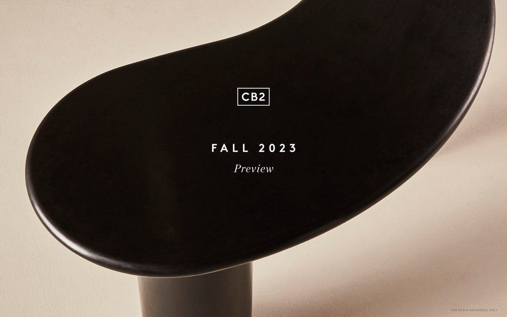 CB2 CB2 Design Trade Fall 2023 Lookbook Page 1