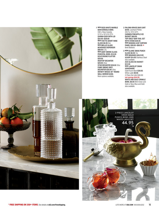 Rozu White Marble Console Table