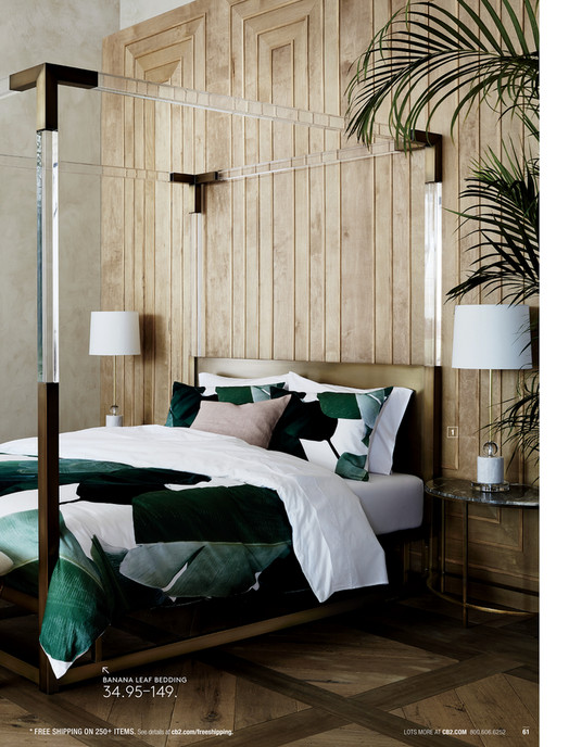 Acrylic Canopy Bed Queen