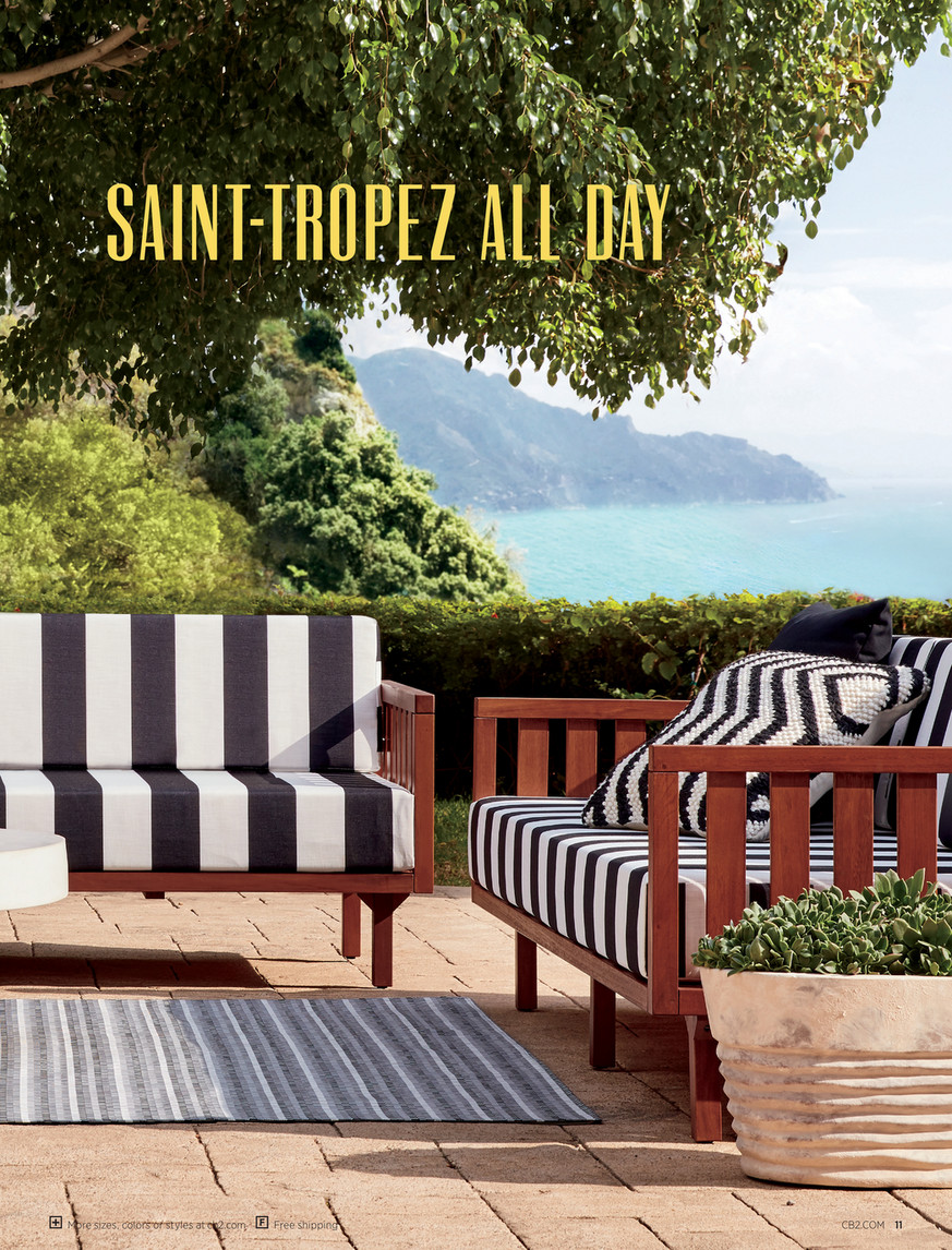 Cb2 tropez online sofa