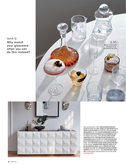 CB2 July Catalog 2019 Page 3637