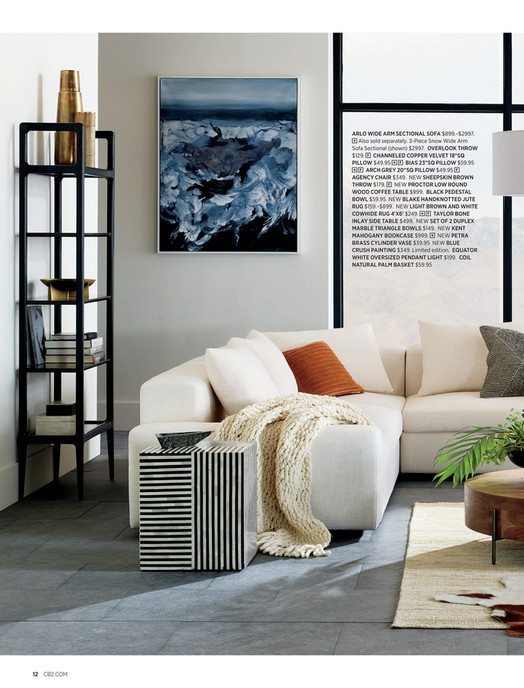 Proctor Low Round Wood Coffee Table