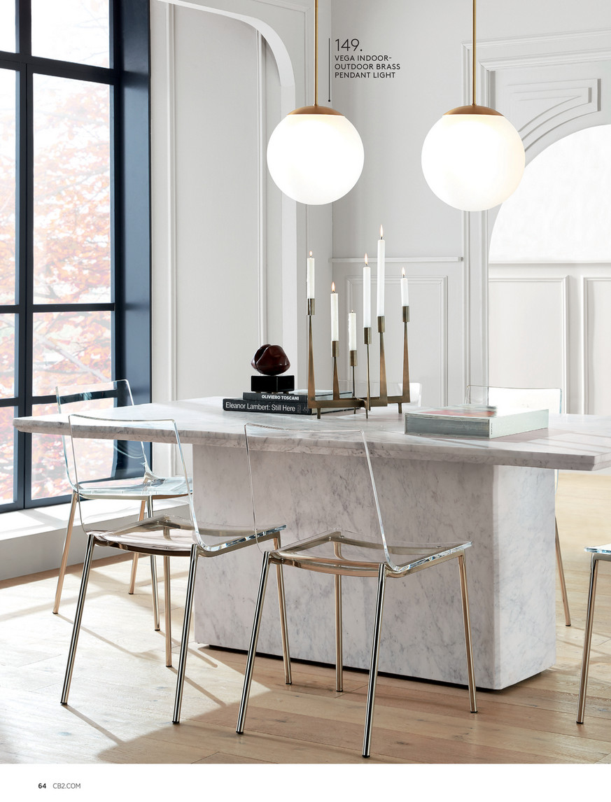 Cb2 marble store dining table