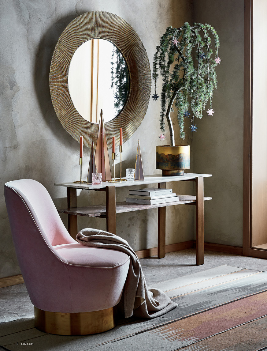 cb2 blush chair