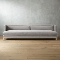 Brava Sharkskin Light Grey Velvet Sofa