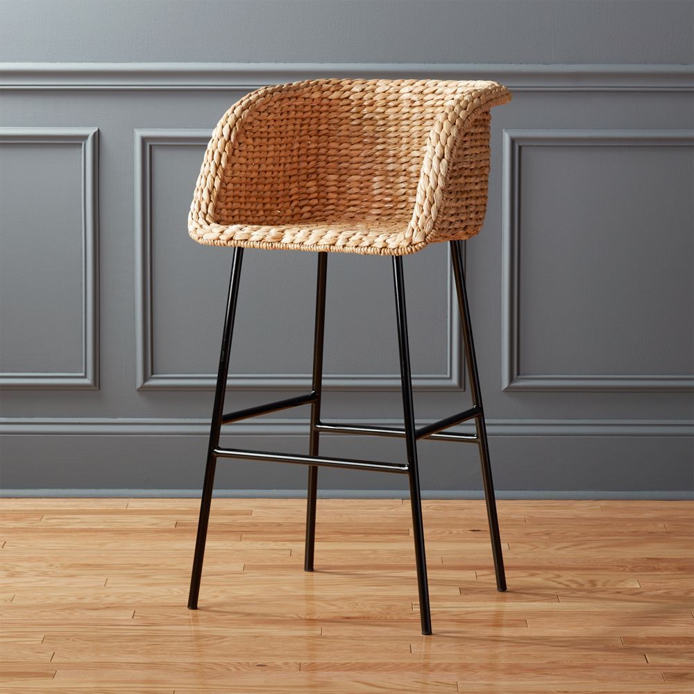 Cb2 August Catalog 2018 Silas Seagrass Bar Stool 30 Cb2 August Catalog 2018 Silas Seagrass Bar Stool 30
